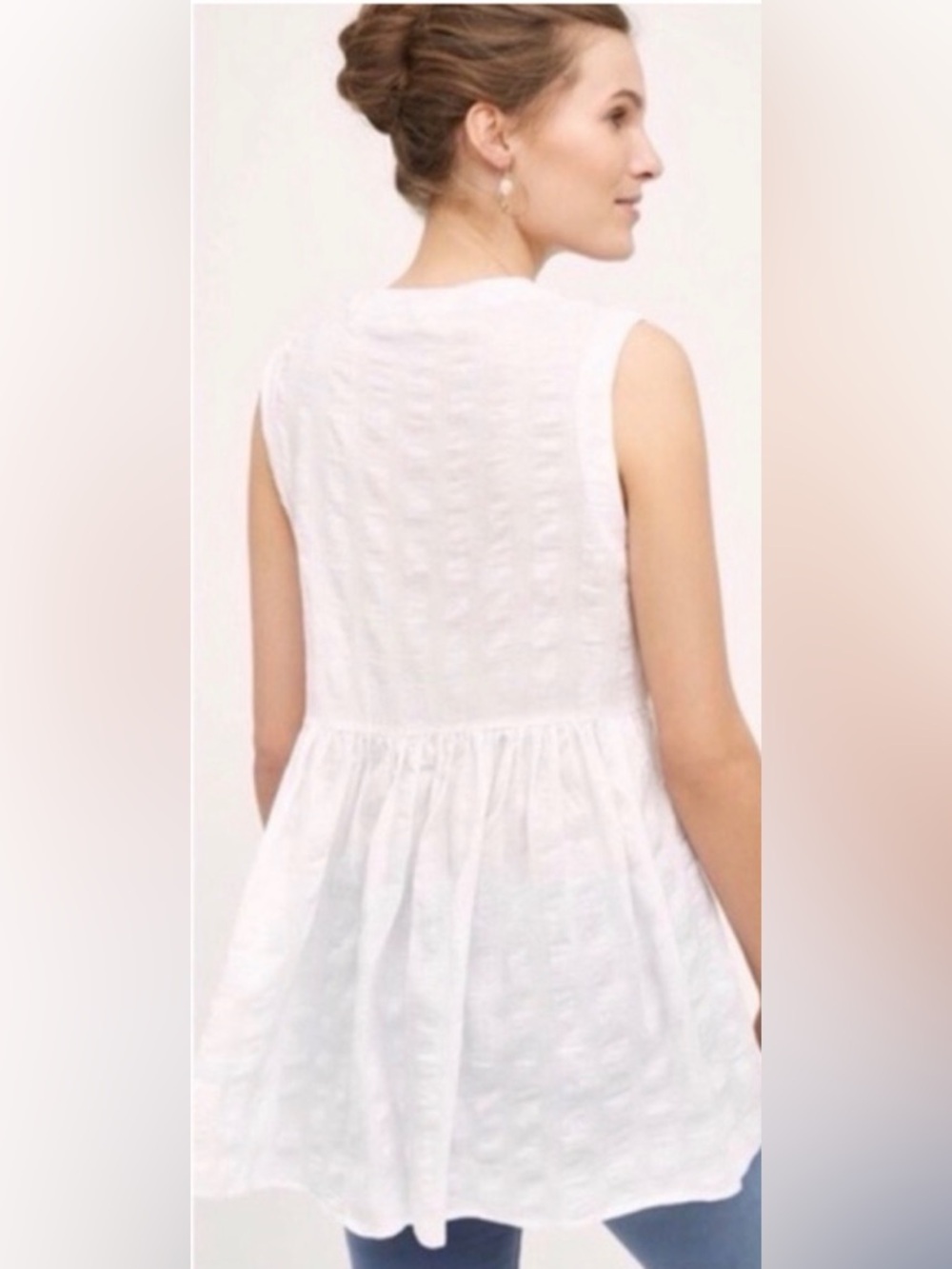 Anthropologie 11.1.Tylho Lenora Peplum Top